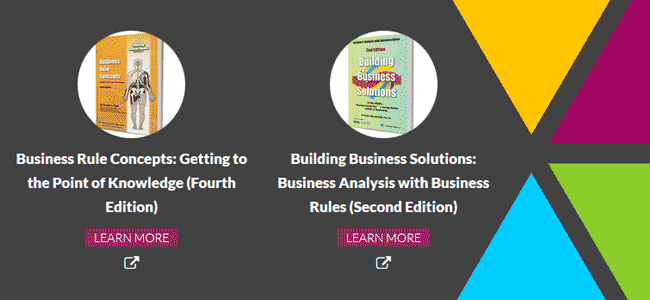 Business Rules Publications from Business Rule Solutions