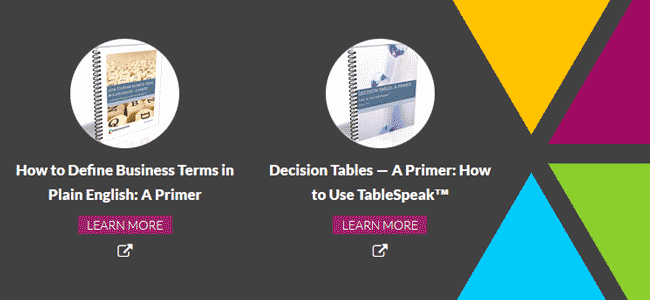 Business Rules Primers from Business Rule Solutions