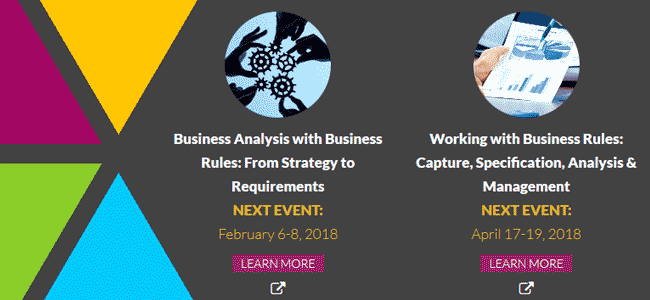 Business Rules Training from Business Rule Solutions